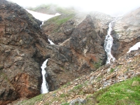 Waterfalls near Crow Pass